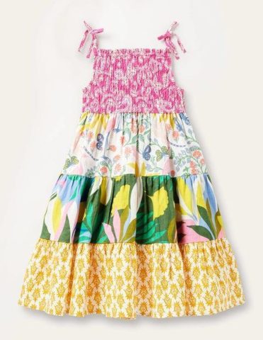 Repurposed Dress Mini Me Multi Girls Boden, Mini Me Multi