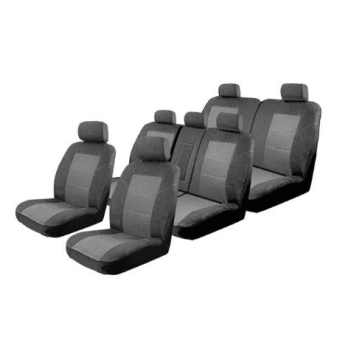 Velour Seat Covers Set Suits Hyundai Santa Fe 7 Seater 4 …