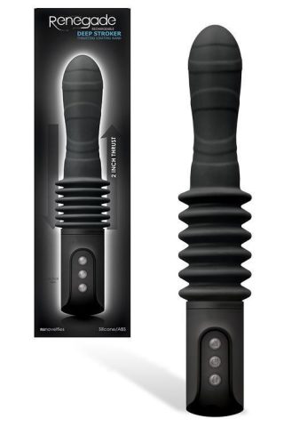 Nsnovelties Deep Thrusting 11.5″ Silicone Anal Vibrator