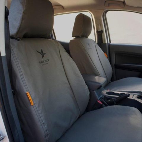 Black Duck Canvas Seat Covers Recaro Specialist – S Grey