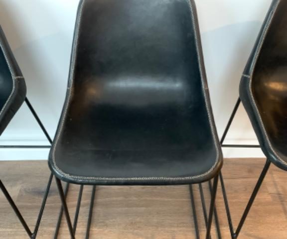 Barstools Sol & Luna Black x 4